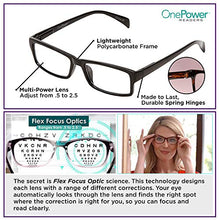 Load image into Gallery viewer, Auto Focus One Power Reader Premium Reading Glasses for Men & Women β Clear Vision for Small Print, Mobile & Computer Use | Comfortable Everyday Wear