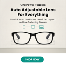 Load image into Gallery viewer, AUTO FOCUS  One Power Readers - AS SEEN ON TV! - Read Small Print and Computer Screens - no Changing Glasses - Flex Focus optics
