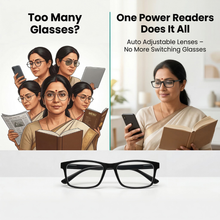 Load image into Gallery viewer, AUTO FOCUS  One Power Readers - AS SEEN ON TV! - Read Small Print and Computer Screens - no Changing Glasses - Flex Focus optics
