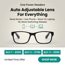 Load image into Gallery viewer, AUTO FOCUS  One Power Readers - AS SEEN ON TV! - Read Small Print and Computer Screens - no Changing Glasses - Flex Focus optics
